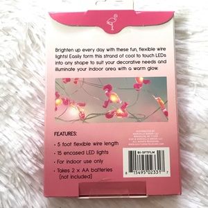 Brilliant Ideas Holiday - ⬇️$20 Pink Flamingo LED String Wire Lights 5 Ft Brilliant Ideas Holiday - ⬇️$20 Pink Flamingo LED String Wire Lights 5 Ft